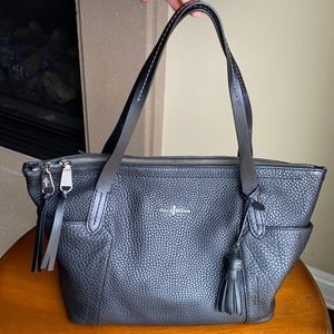 Cole Haan Parker Pebbled Leather Tote Tas…